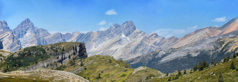 South Molar Pass panorama